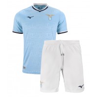 Camiseta Lazio Primera Equipación Replica 2024-25 para niños mangas cortas (+ Pantalones cortos)